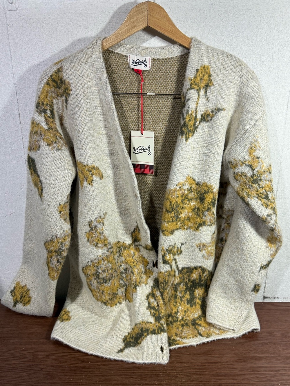 Woolrich X Target Cardigan Sz M NWT